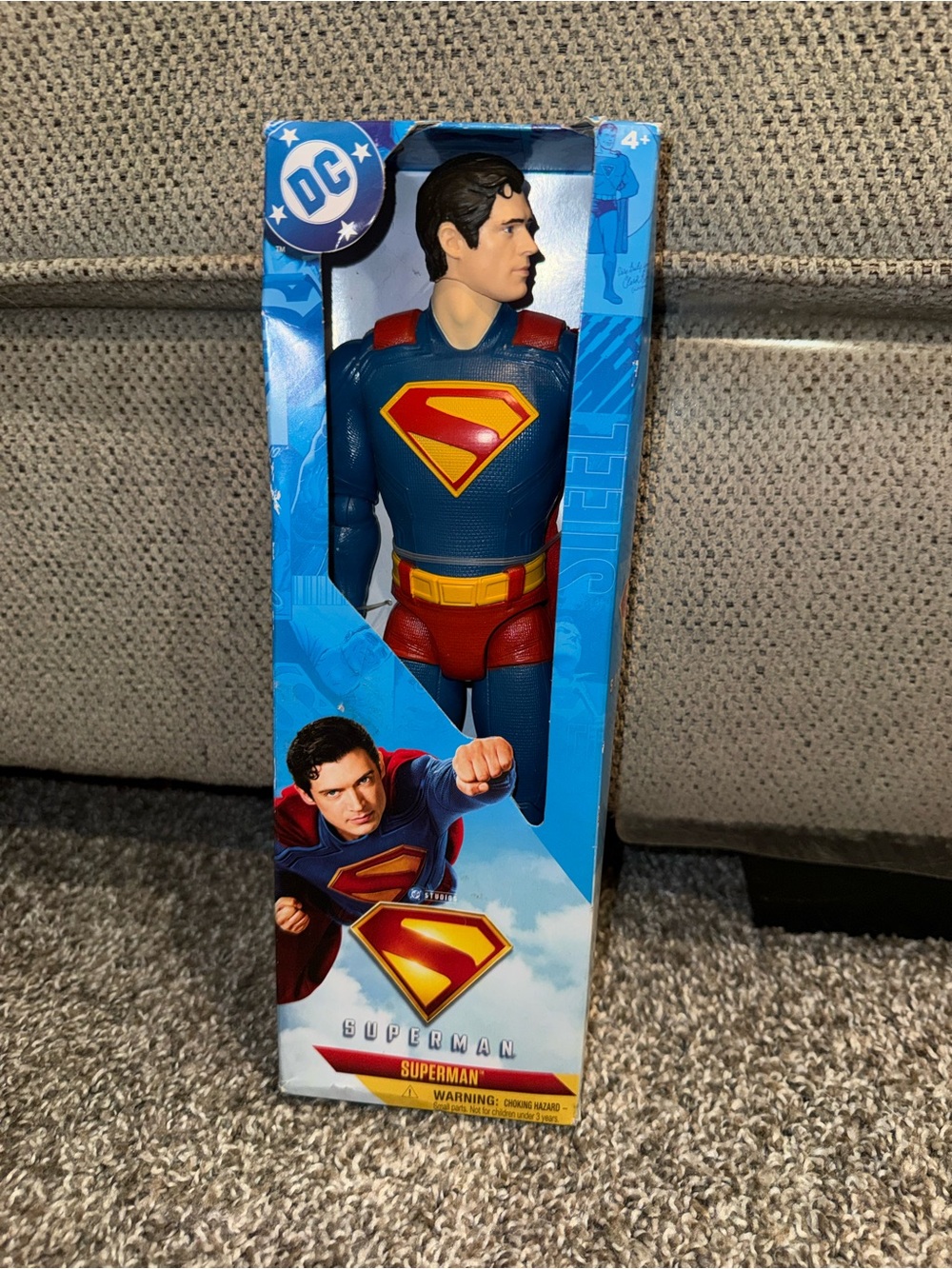 Superman action figure new in box